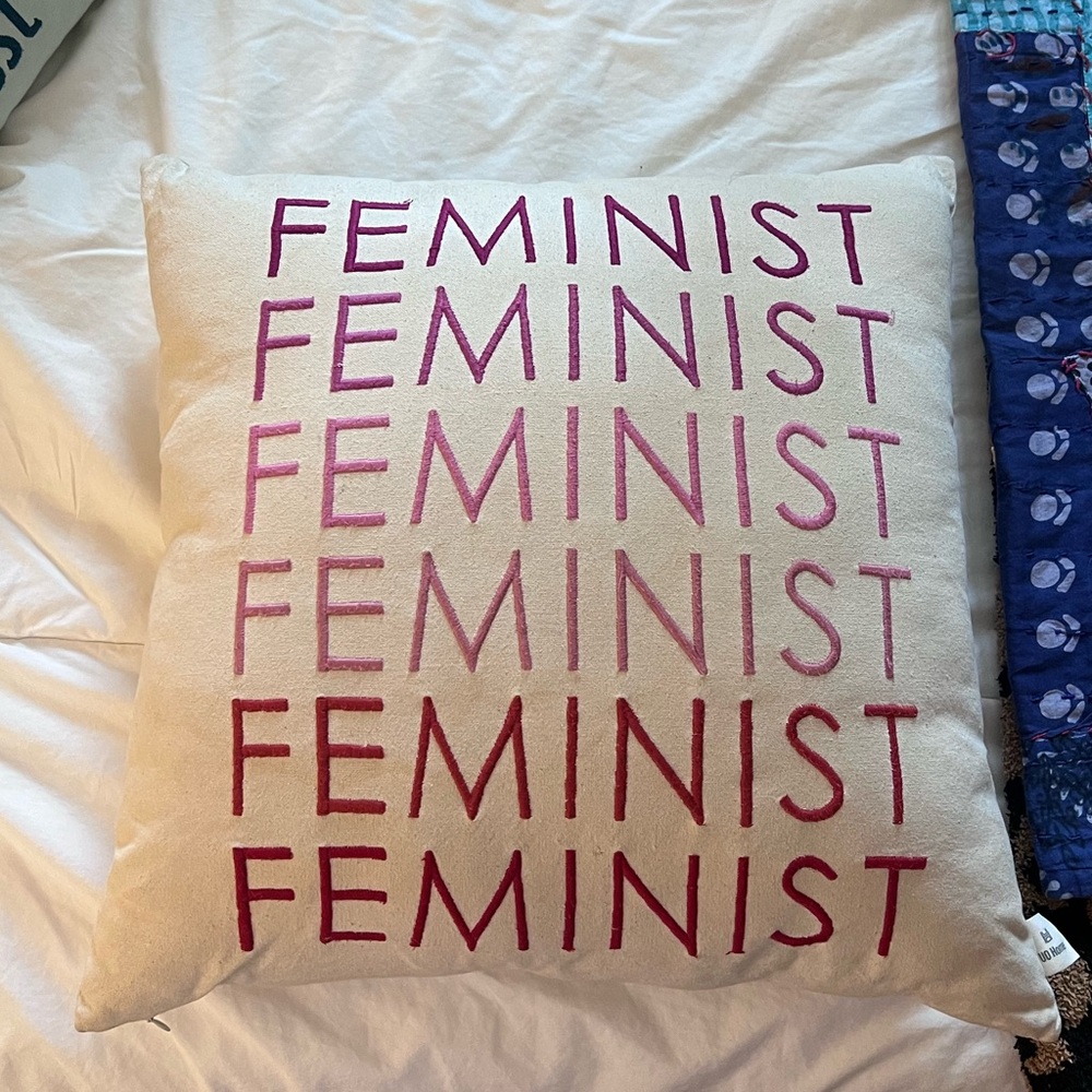 Urban outfitters Feminist pillow